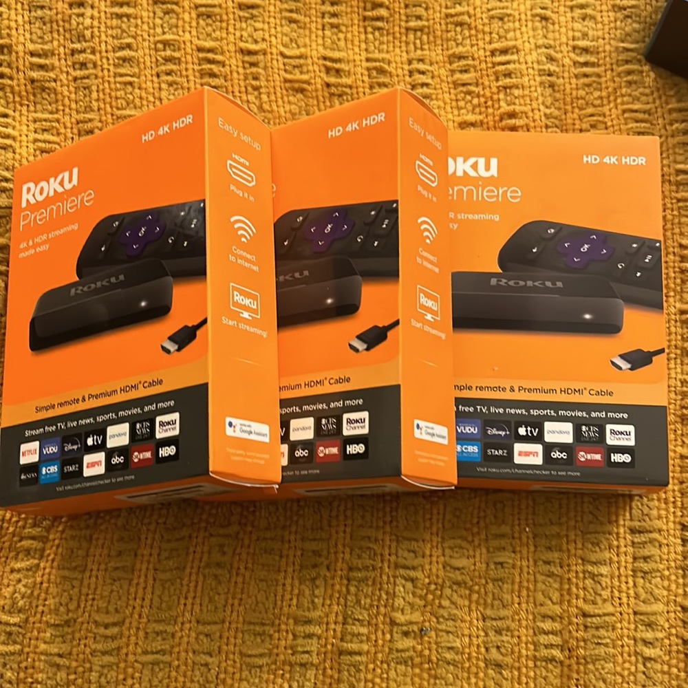 Roku Premiere x3